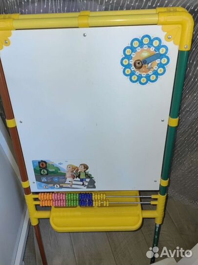 Доска меловая+магнитная