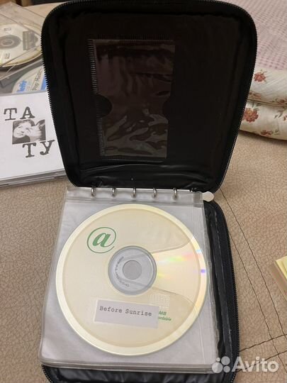 Cd диски разные+ кейс