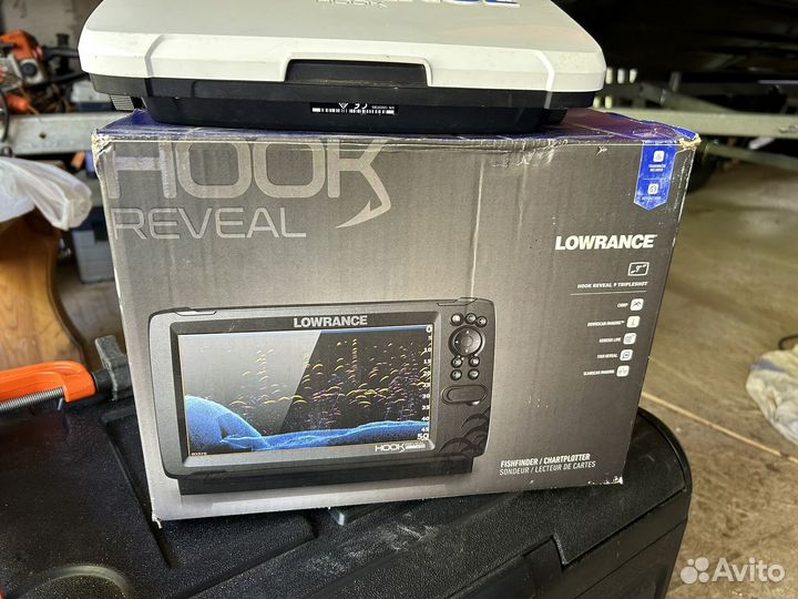 Эхолот lowrance hook reveal 9 tripleshot