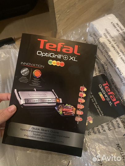 Электрогриль tefal optigrill xl