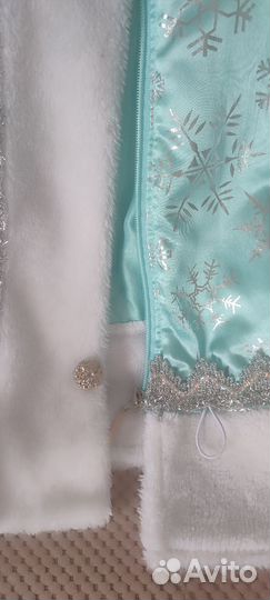 Костюм снегурочки до 134
