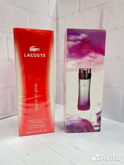 Туалетная вода lacoste touch OF pink