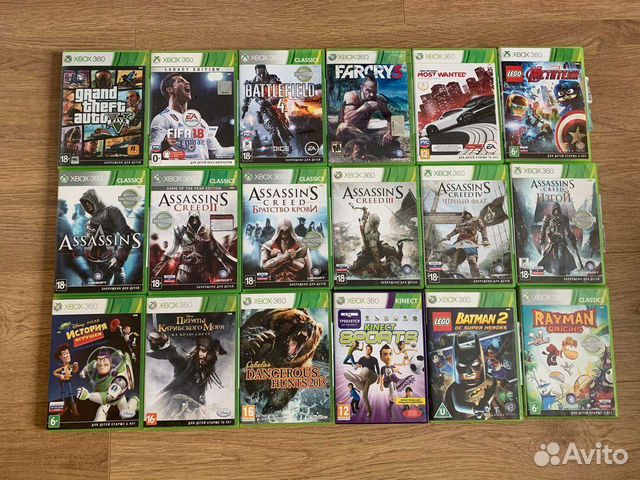Игры на Xbox 360 лицензионные купить в Москве | Электроника | Авито