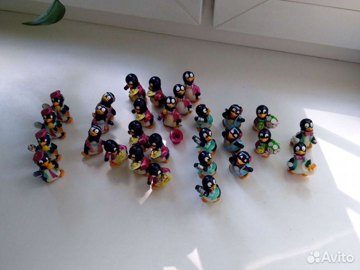 Том и Джери, пингвины, кроты, зайцы киндер сюрприз