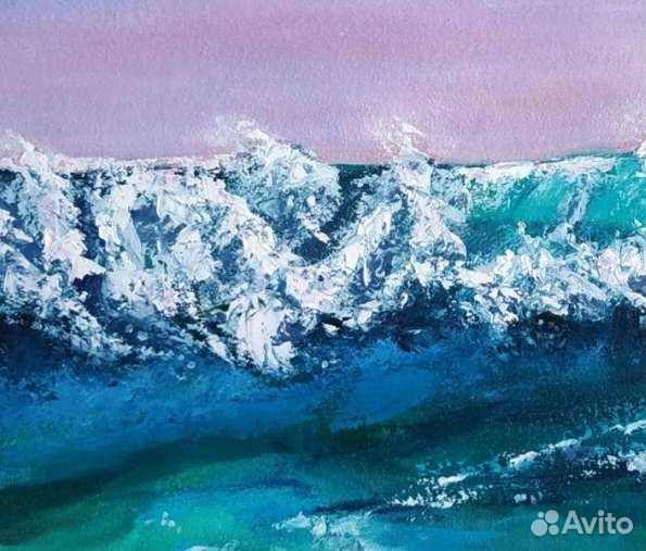 Картина маслом в раме 49*38 см