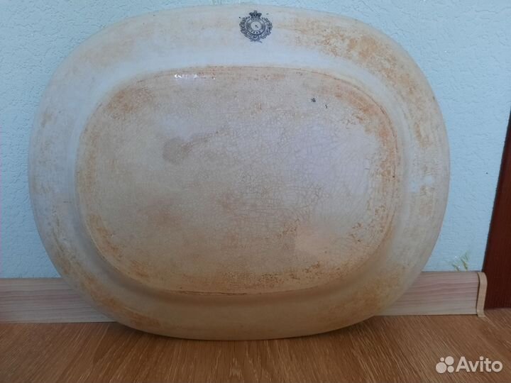 Блюдо антикварное 19 век, Англия, PB&B