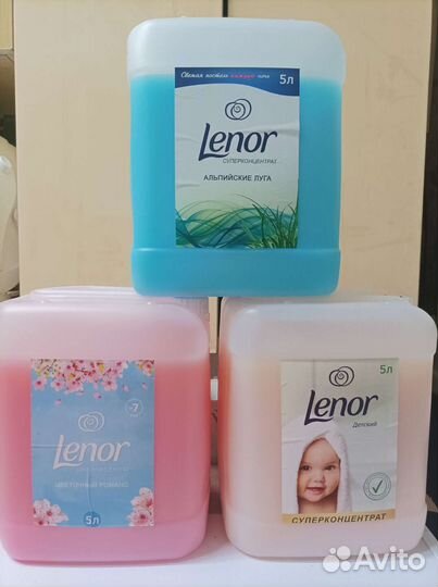 Кондиционер для белья lenor