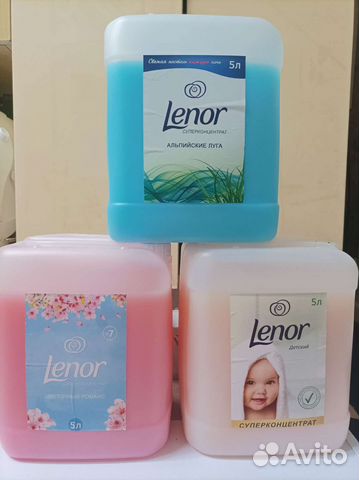 Кондиционер для белья lenor