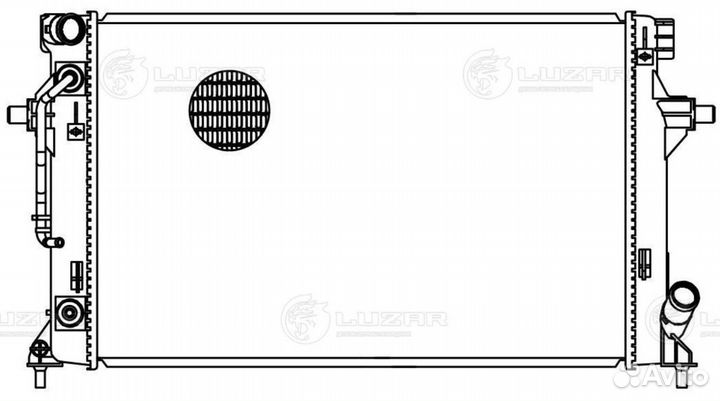 Радиатор двигателя Kia Ceed 3 CD Оригинал