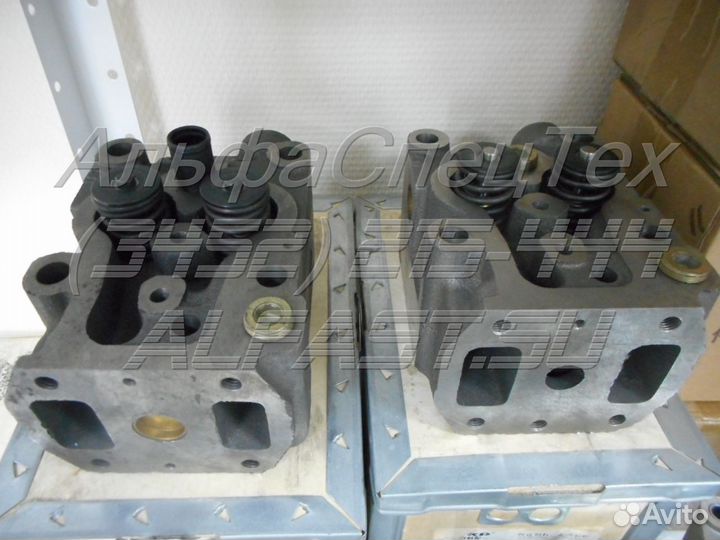 Головка блока цилиндров гбц в сборе двигателя Weic