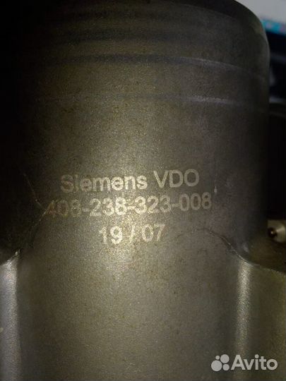 Заслонка дроссельная\ VW bora/golf IV 1.6 VDO