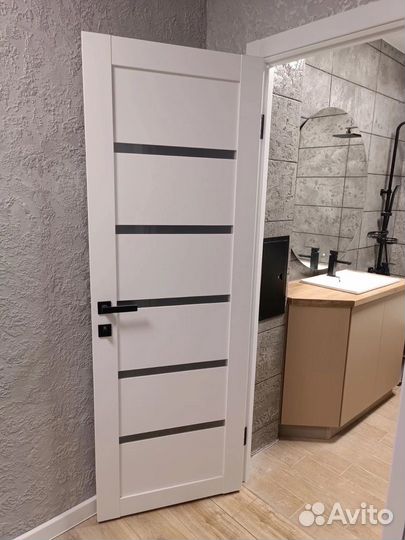 Дверь межкомнатная белая