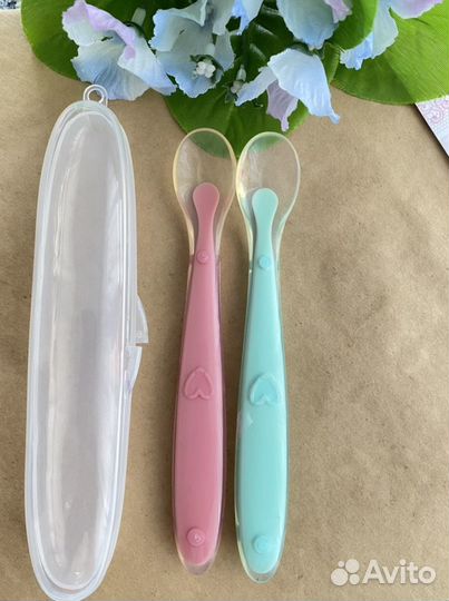 Силиконовые ложки новые