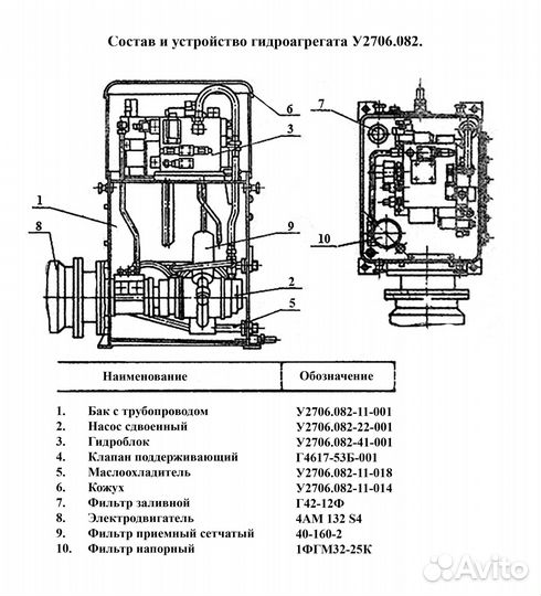 Гидростанция У2706.082