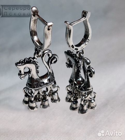 Серьги Серебро