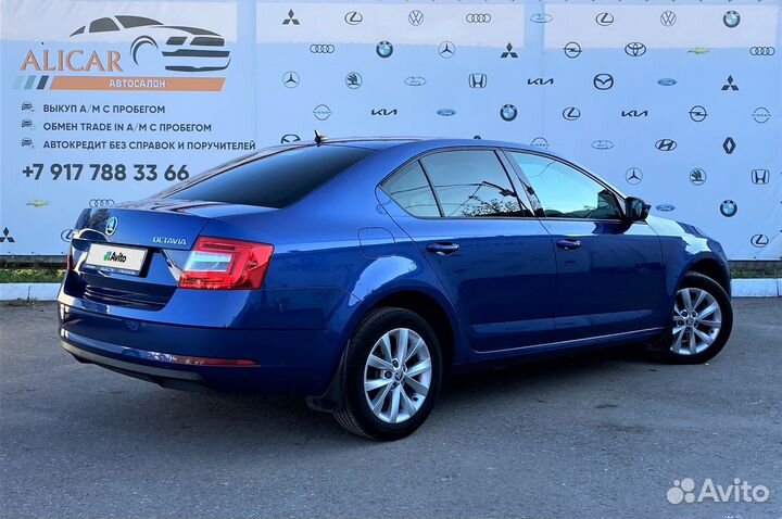 Skoda Octavia 1.4 AMT, 2018, 160 000 км
