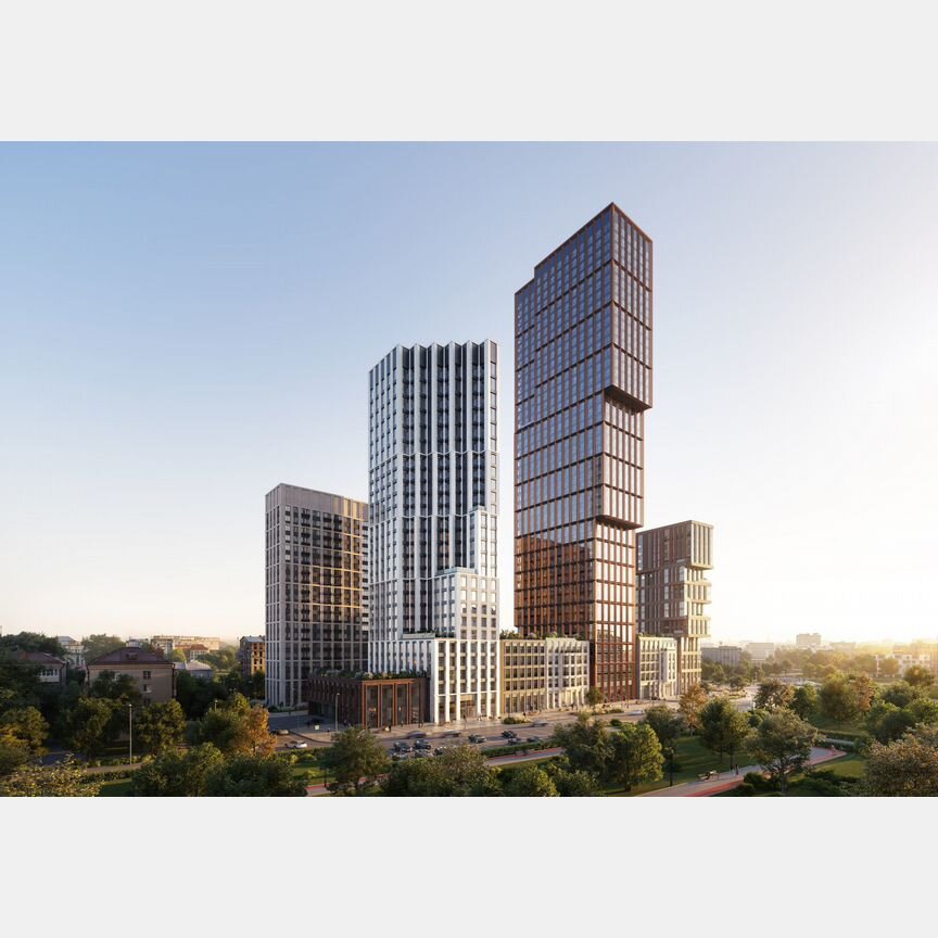 3-к. квартира, 91,9 м², 23/44 эт.