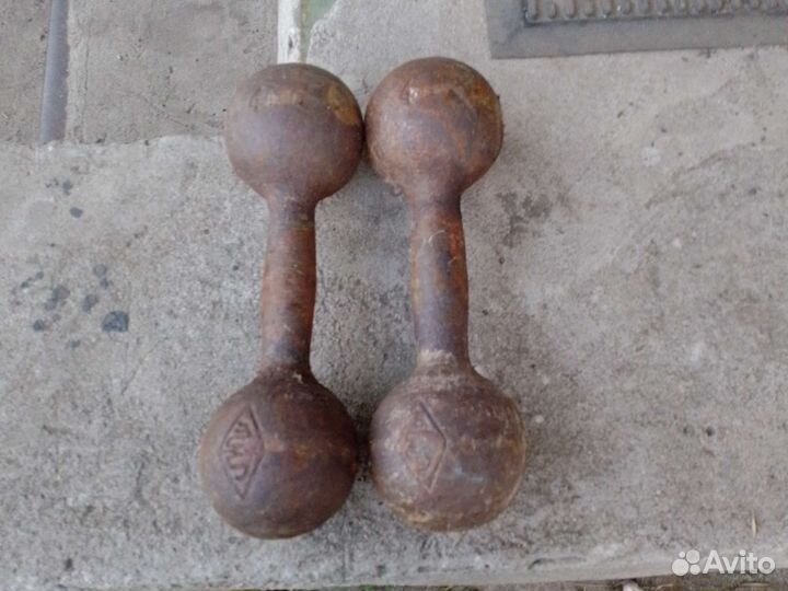 Гантели бу 4 кг СССР