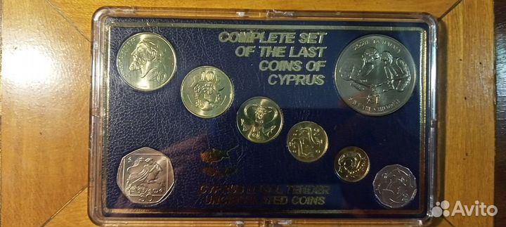 Монеты 1955-1956 г, 1 фунт 1989