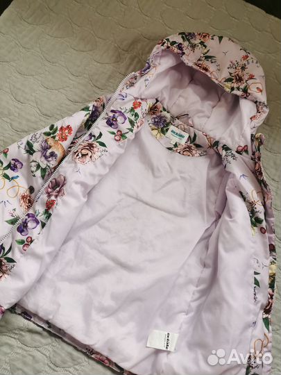 Куртка для девочки демисезонная 128