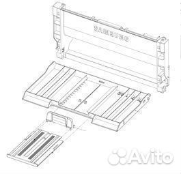 Крышка передняя в сборе Samsung 3200 JC95-01232A