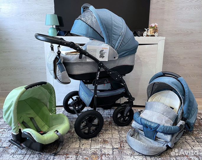 Коляска Verdi Zipy 3в1 (доставка )