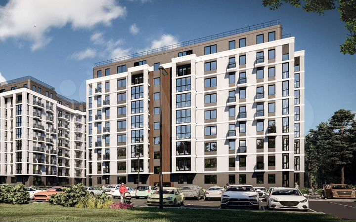 2-к. квартира, 81,1 м², 9/9 эт.