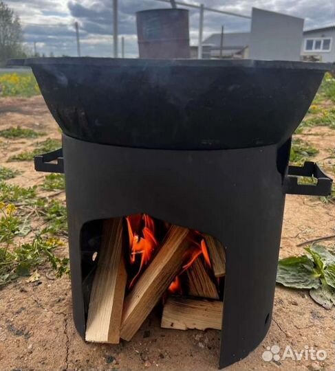 Подставка,печь под казан от 8 до 12 литров