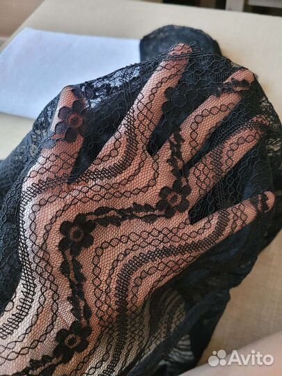 Ткани гипюр кружево