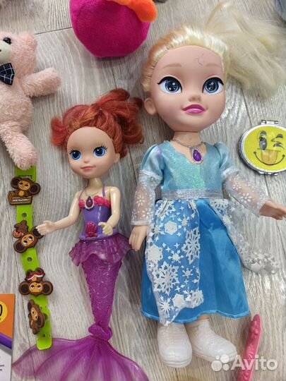 Игрушки пакетом для девочки