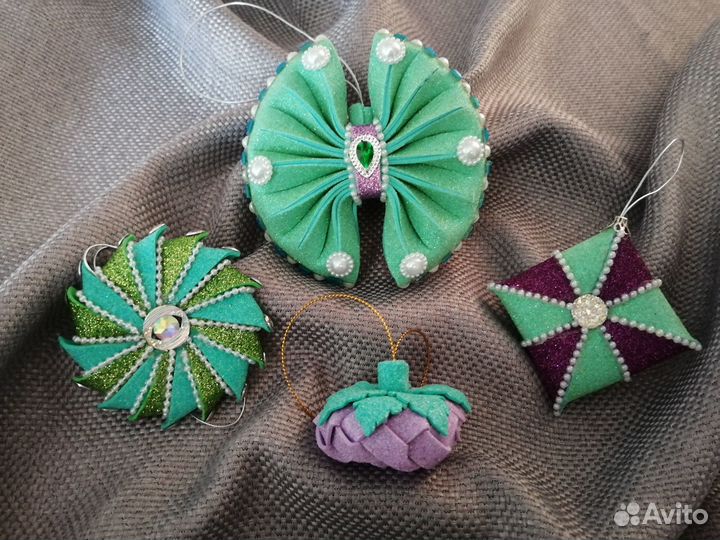 Набор елочных украшений