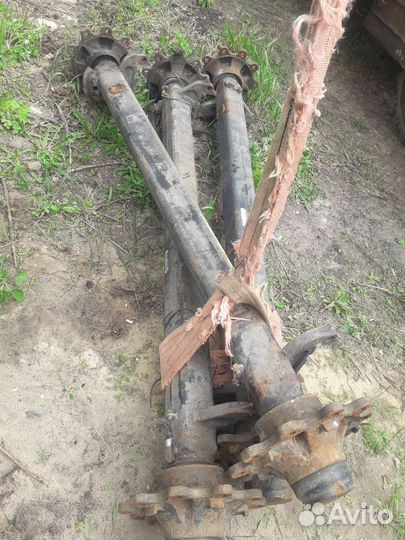 Оси полуприцепа kpona