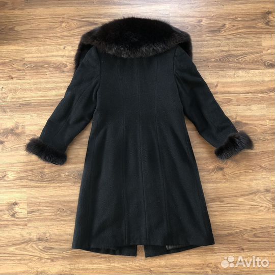 Пальто женское драповое 50