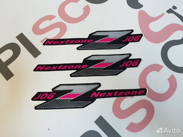 Наклейки (3 шт.) 6х24 Yamaha Jog Z Next Zone