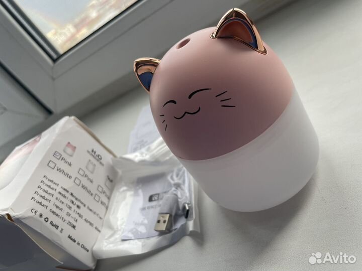 Увлажнитель воздуха ночник аромадиффузор детский