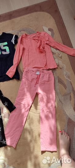 Вещи пакетом на девочку 128-134