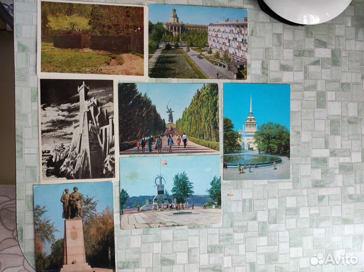 Открытки ссср. Куклы, города