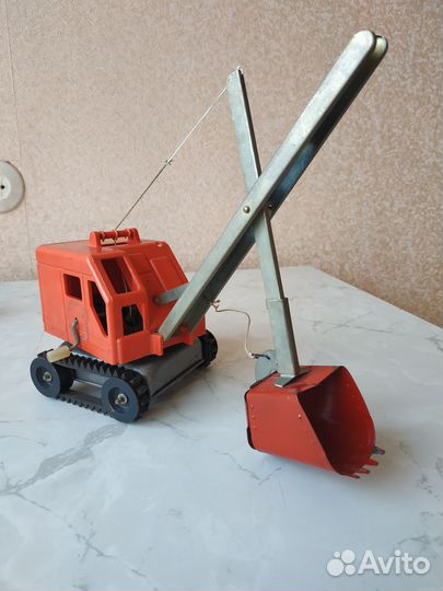 Экскаватор игрушка СССР