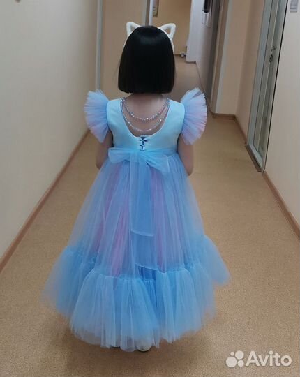 Платье для девочки 122-128