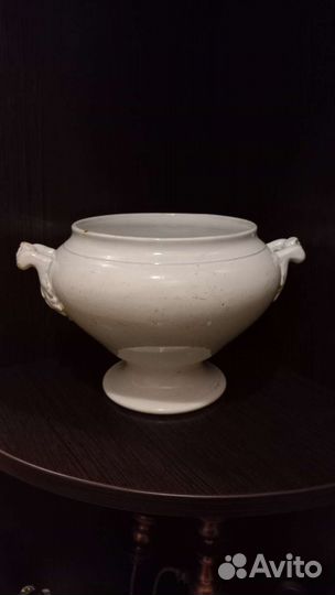 Фарфоровая супница 19в