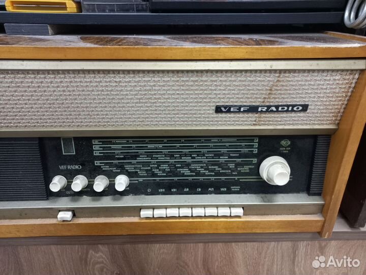 Радиола vef radio СССР