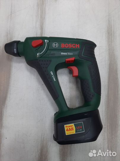 Аккумуляторный перфоратор Bosch uneo Maxx 18V