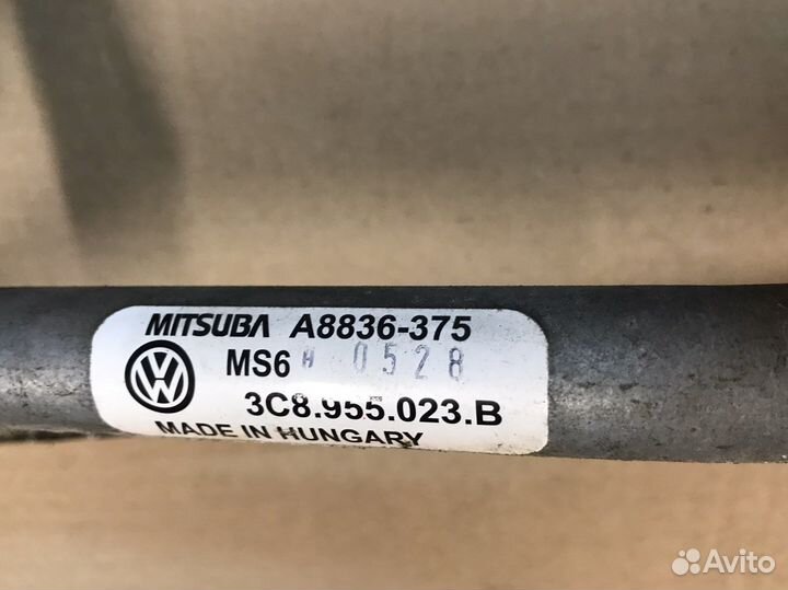 Трапеция дворников VW Passat CC