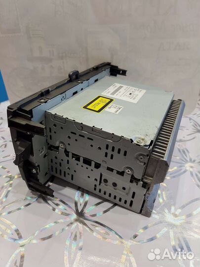 Штатная магнитолла на Toyota Corolla e150