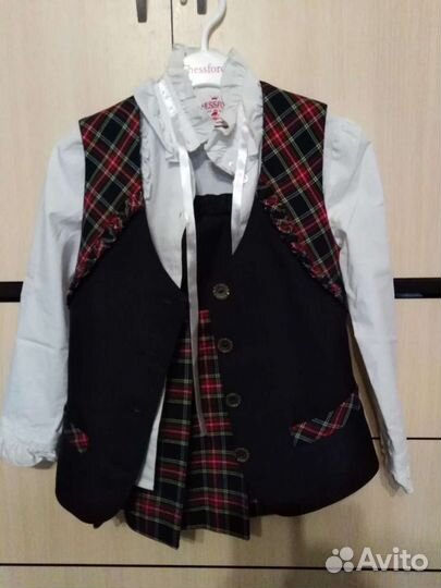 Блузка рубашка р. 116 - р. 122