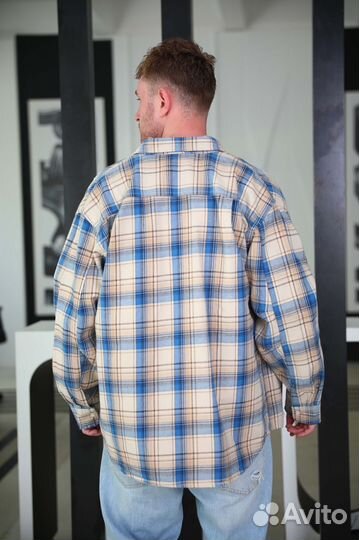 Рубашка оверсайз мужская