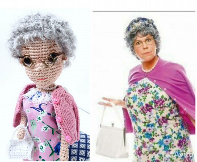 Кукла портретная по фото, ручная работа