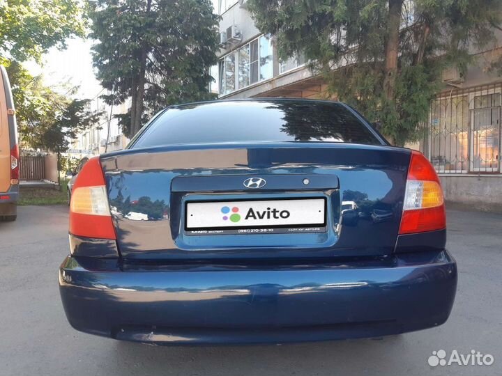 Hyundai Accent 1.5 AT, 2007, 277 000 км