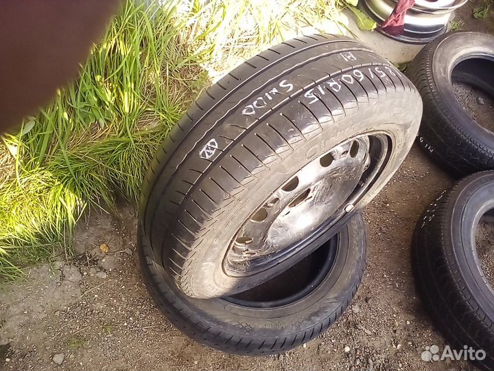 Колесо 185/60R15 Pirelli P-1 на VW Polo 5*100 1шт