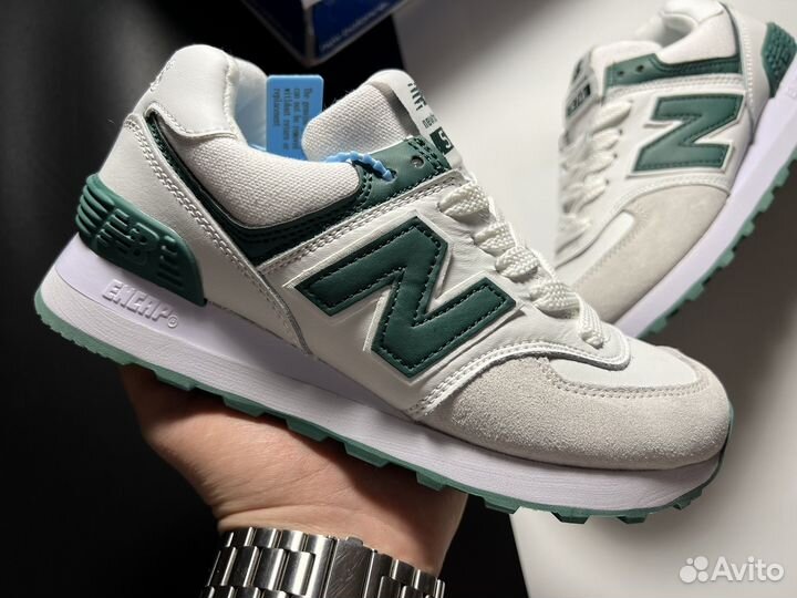 Кроссовки женские New Balance 574 кожа